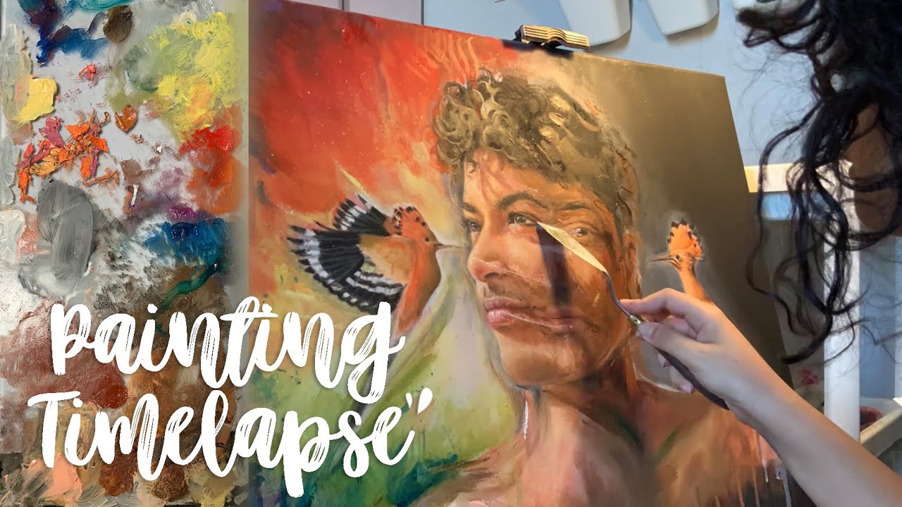 OIL PAINTING TIMELAPSE - 50 Hours in 8 Minutes