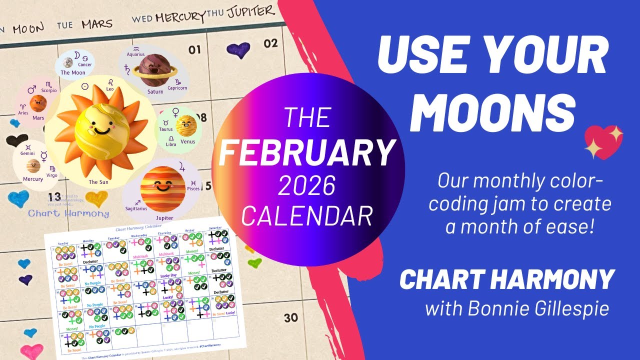 Brace yourself for FEBRUARY's astrology 🌙✨ Use Your Moons 🔮💫