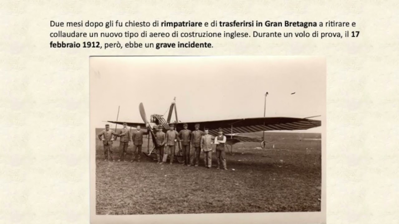 Igino Gilbert De Winckels, un pioniere del volo