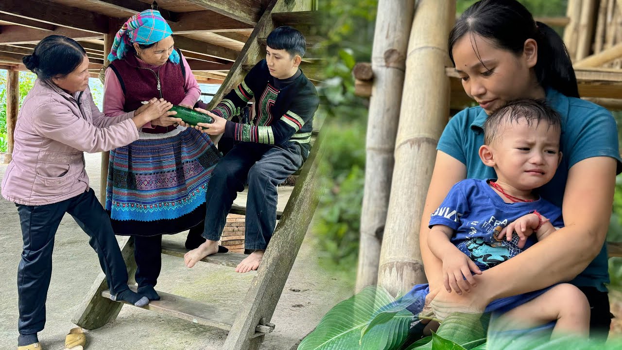 Sad single mother: Pao returns home and endless sadness
