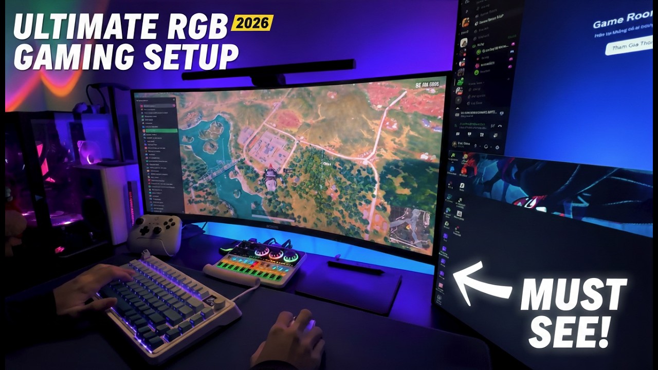 1 Hour Late Night Gaming & Chill Lofi Beats 🌙 PUBG Gameplay & Keyboard ASMR