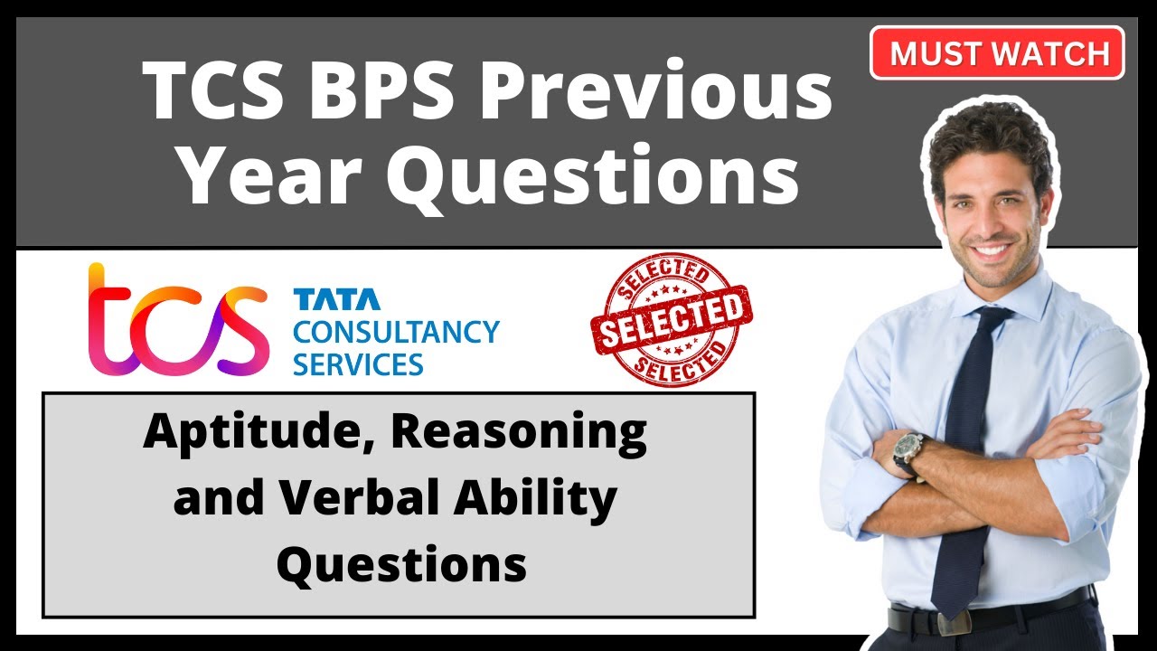 TCS BPS Aptitude Practise Paper | TCS BPS Sample Paper Question and Answer| TCS BPS Paper Solution