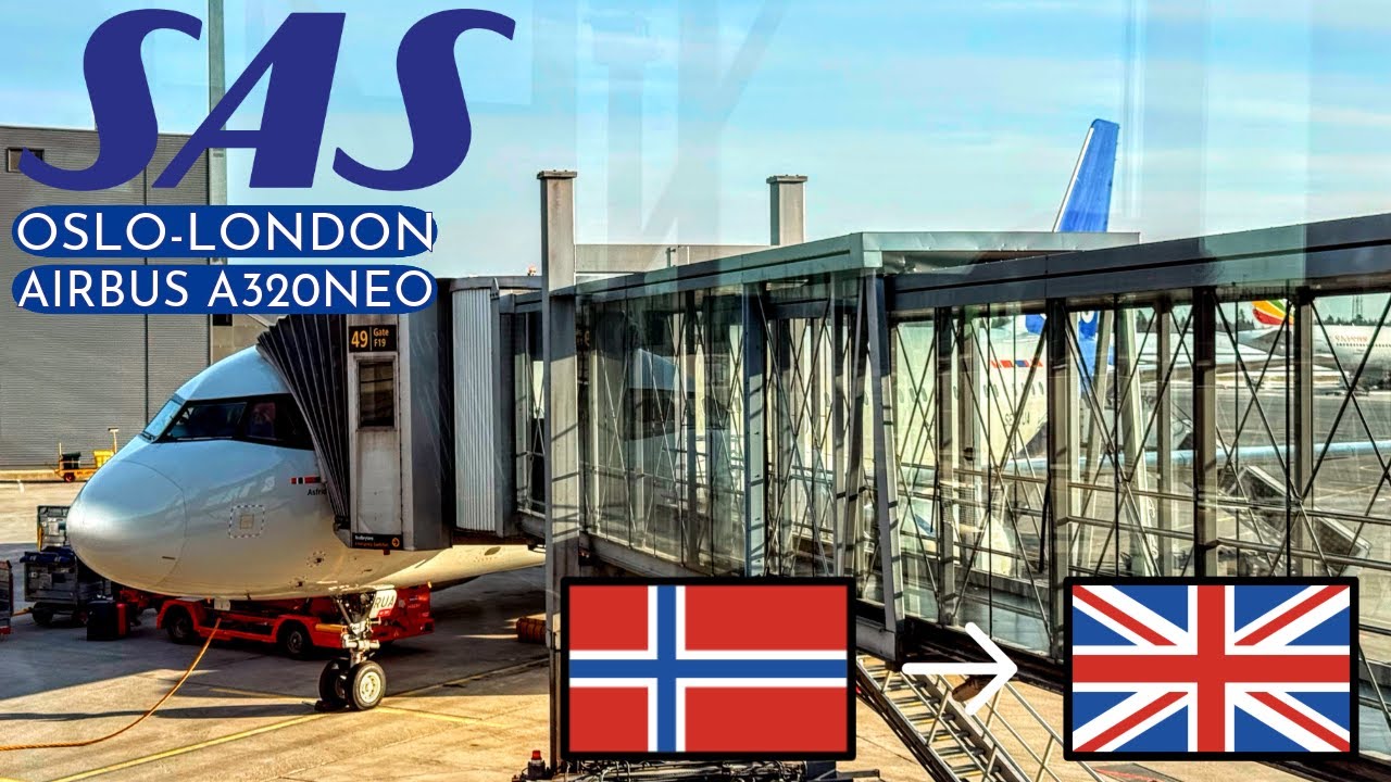 SAS Airbus A320Neo | OSL-LHR | Economy
