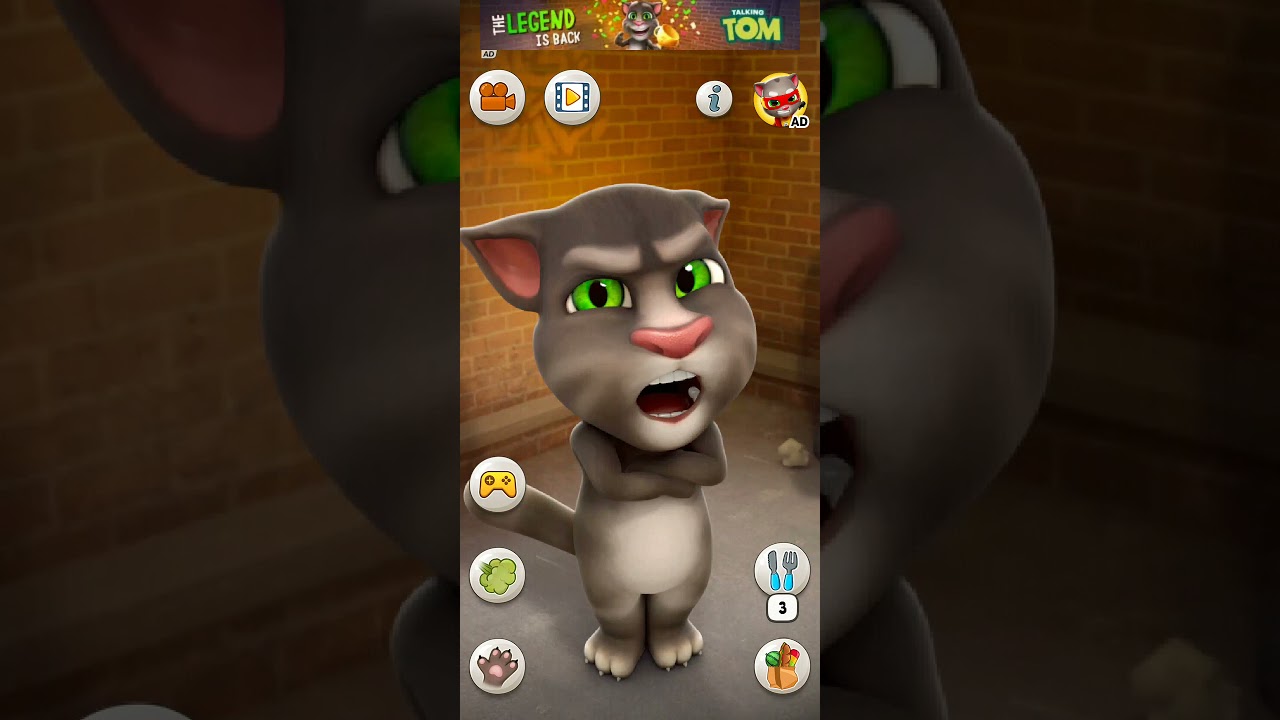 Talking Tom Cat New Video Best Funny Android GamePlay #11223