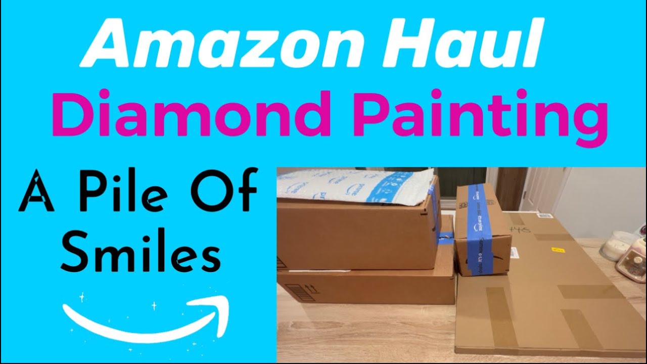 Diamond Painting Amazon Haul - Christmas in July - Links below