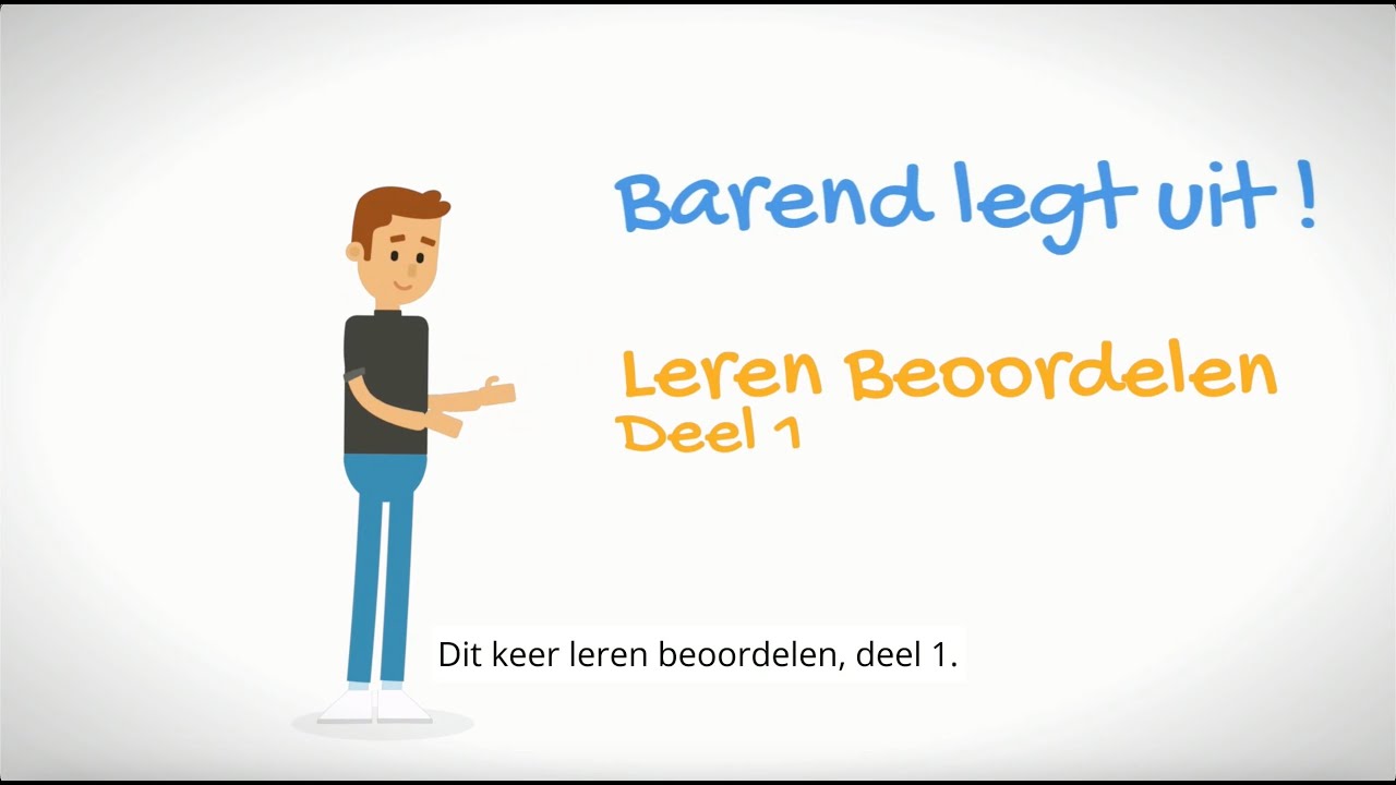 Barend Legt Uit - Leren Beoordelen (deel 1)