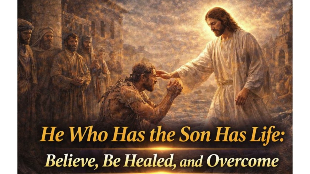 He Who Has the Son Has Life: Believe, Be Healed, and Overcome