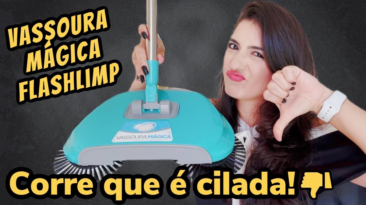 VASSOURA MÁGICA flashlimp: NÃO COMPRE antes de ver esse vídeo | Cinderela Moderna