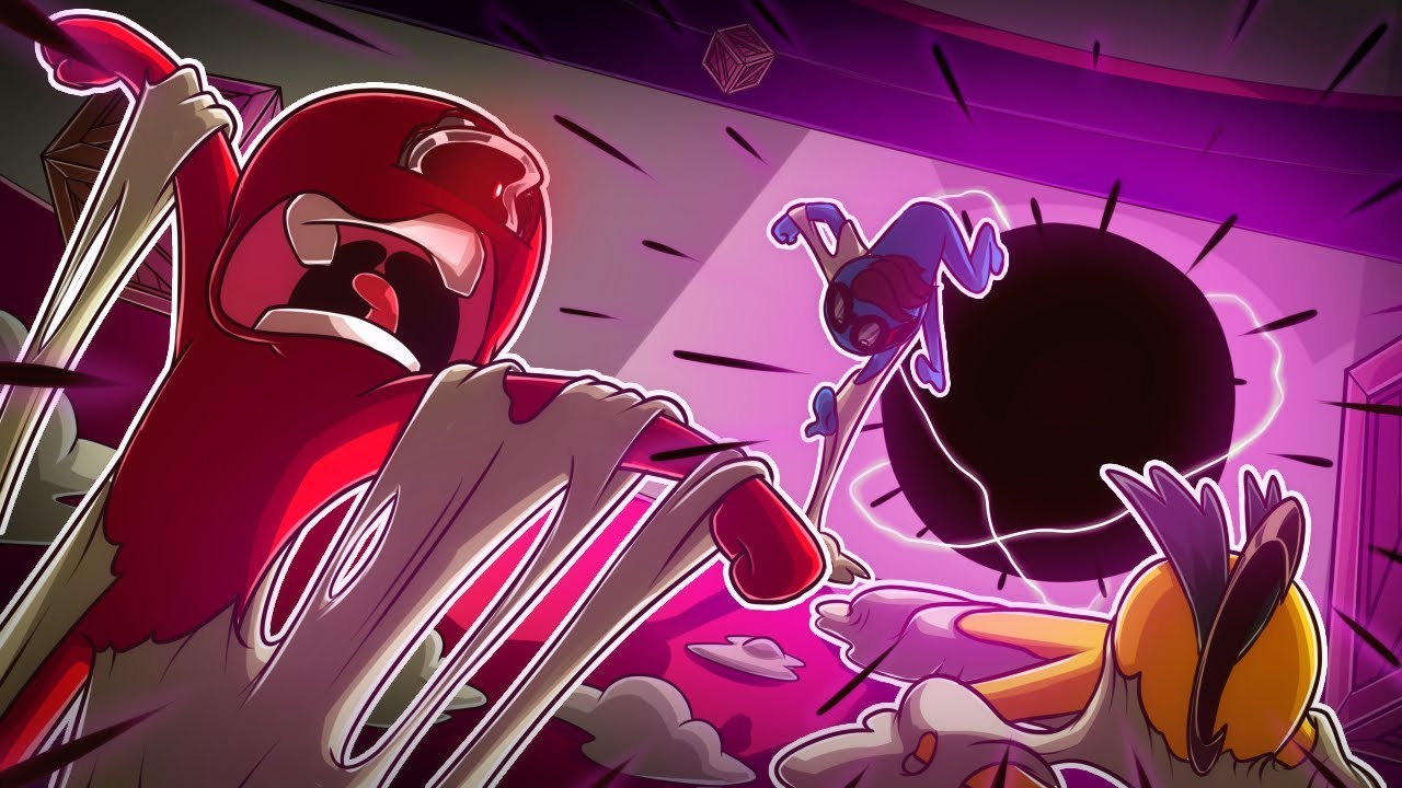 THIS IS THE ONLY WAY TO SURVIVE A BLACKHOLE IN STICK FIGHT!