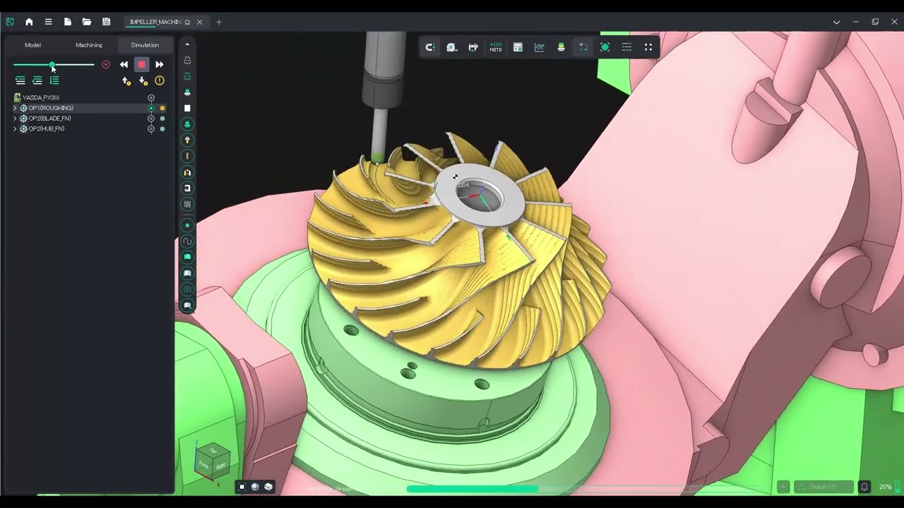 MultiBlade Machining - Ency2 Tutorial