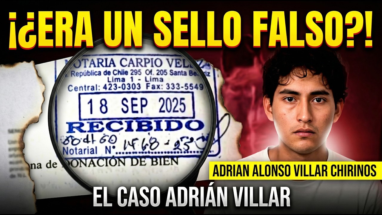 Juan Ureta Guerra analizando con IA el sello y el dosaje etílico. Caso Lizeth Marzano