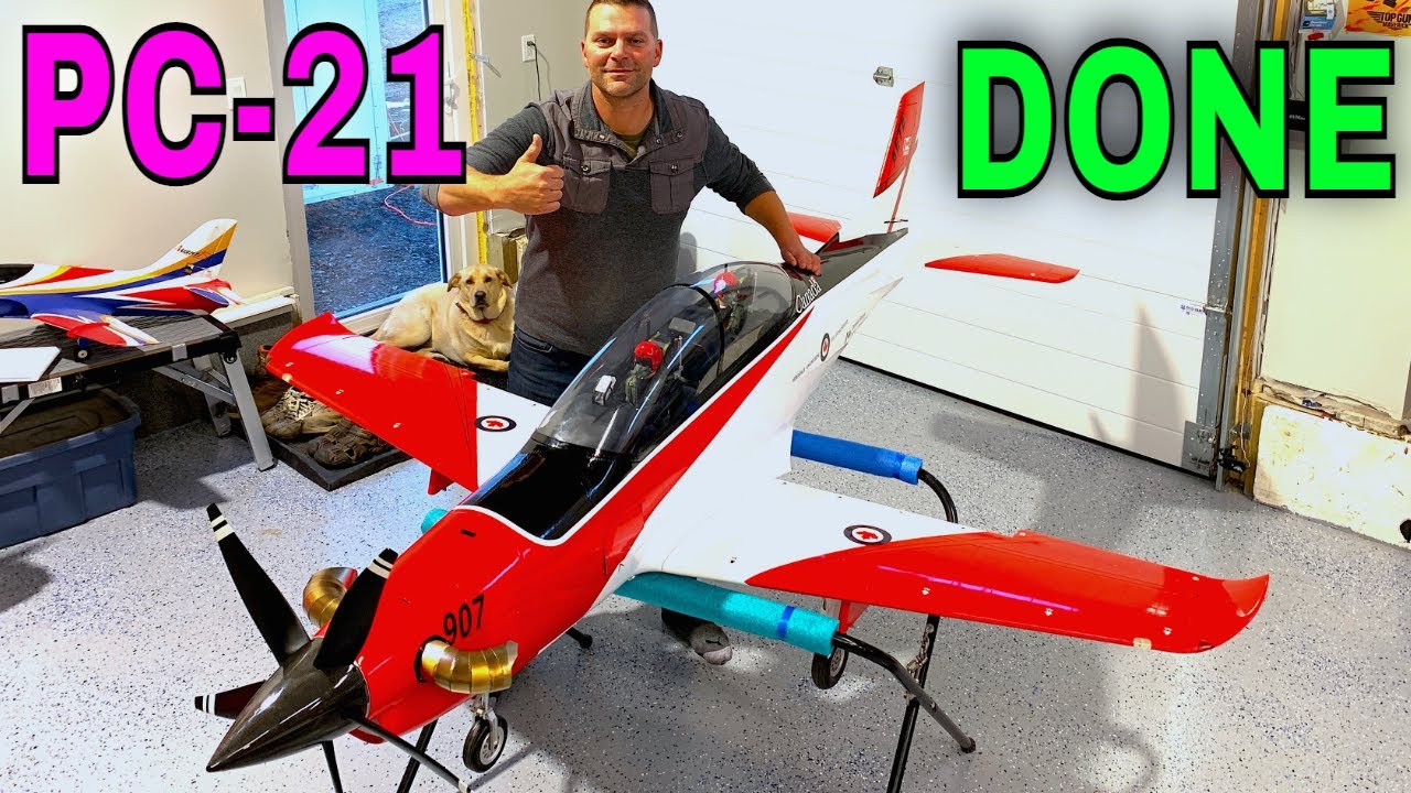 I'm DONE!  SKYMASTER PC-21 Turbo Prop Complete with Engine Run