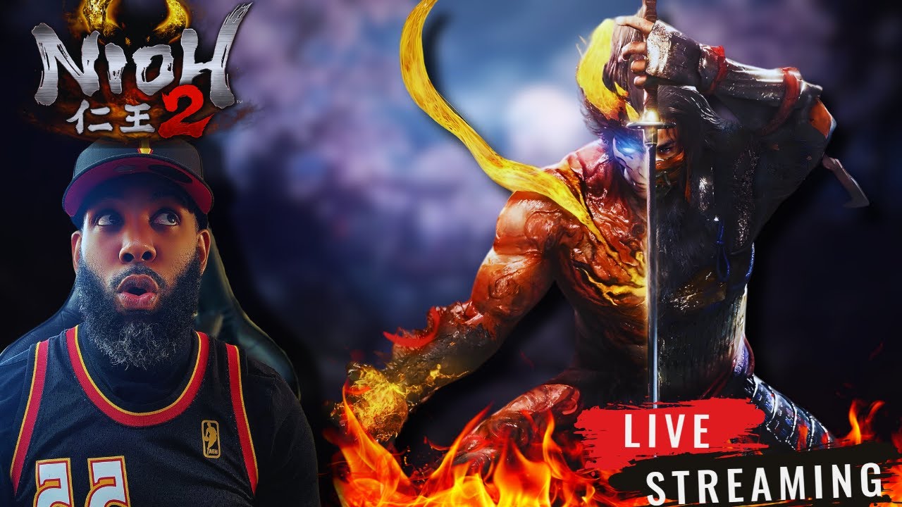 🔴WE BACK!! - PLAYING NIOH 2 FOR THE FIRST TIME - LIVE - PART 4