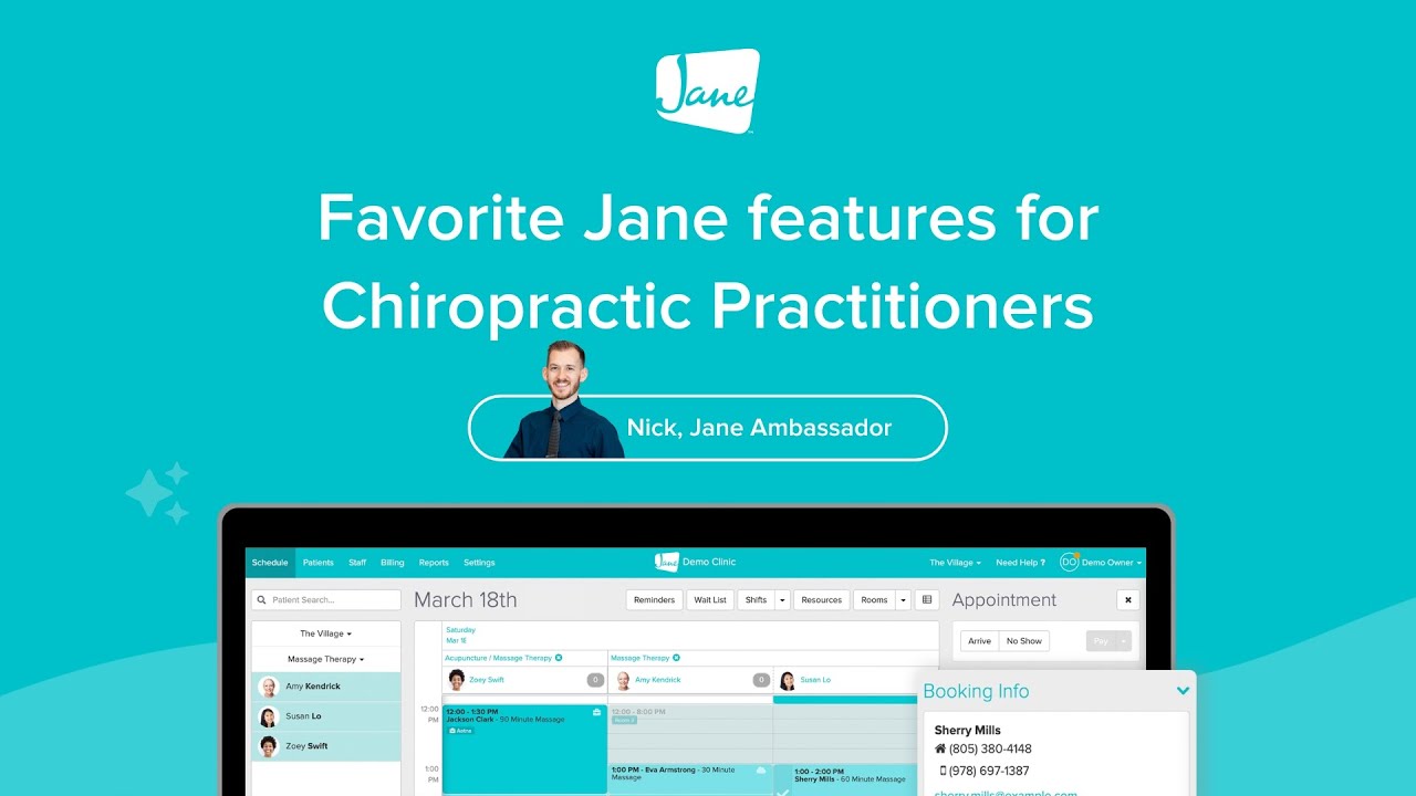 Favorite Jane features for Chiropractic Practitioners #janeapp #tutorial #chiropractic