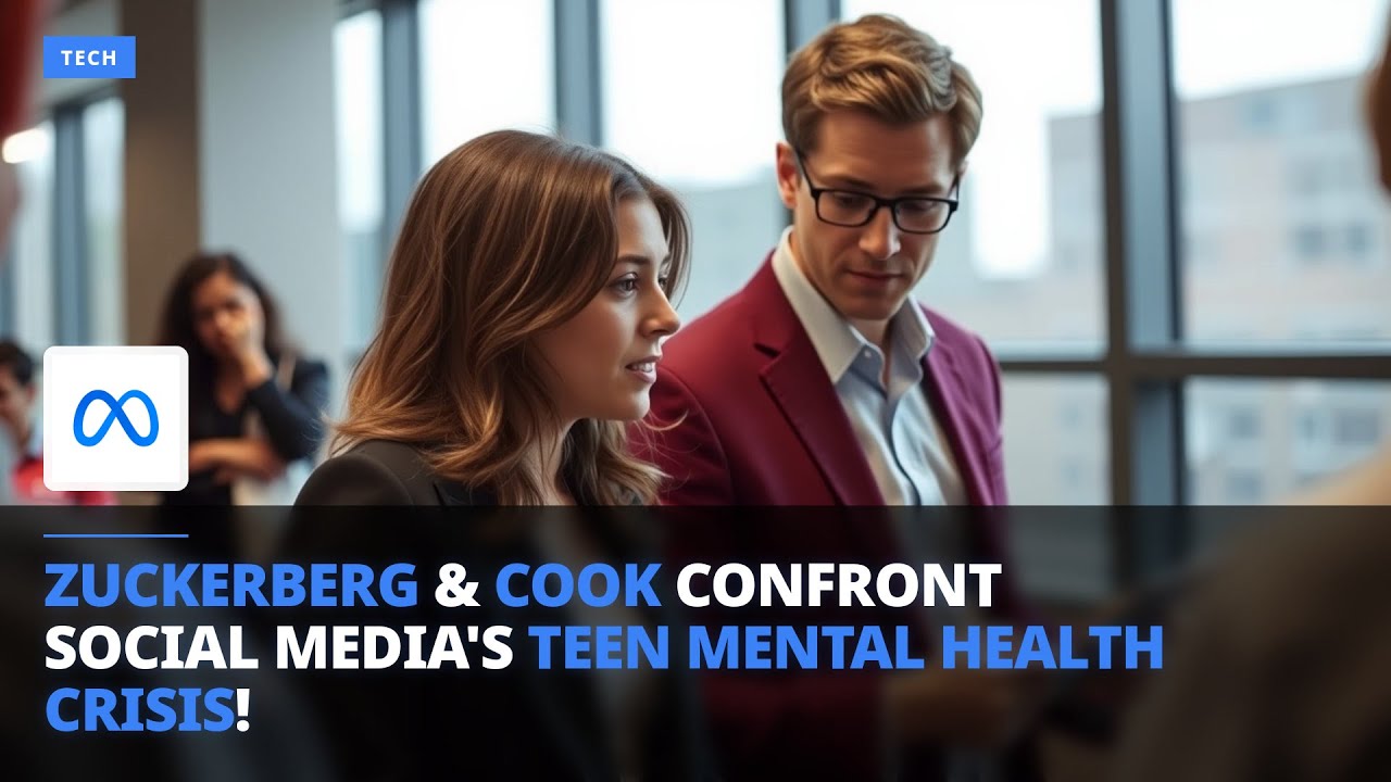 ZUCKERBERG & COOK Confront Social Media's Teen Mental Health CRISIS!