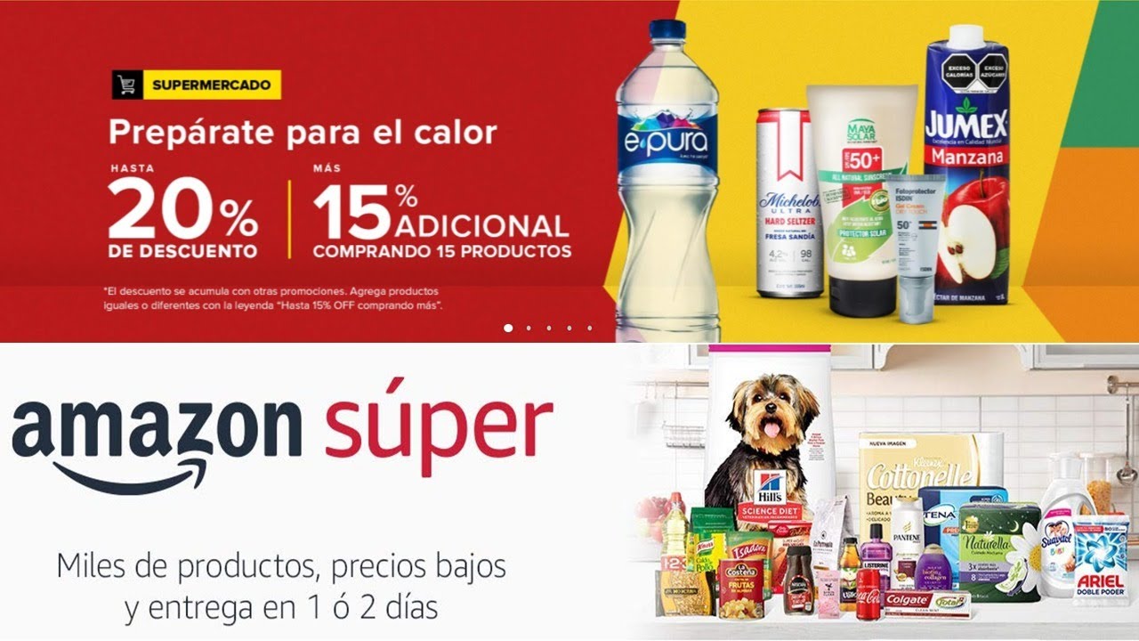 Haciendo el SUPERMERCADO en VIVO - Amazon y MercadoLibre