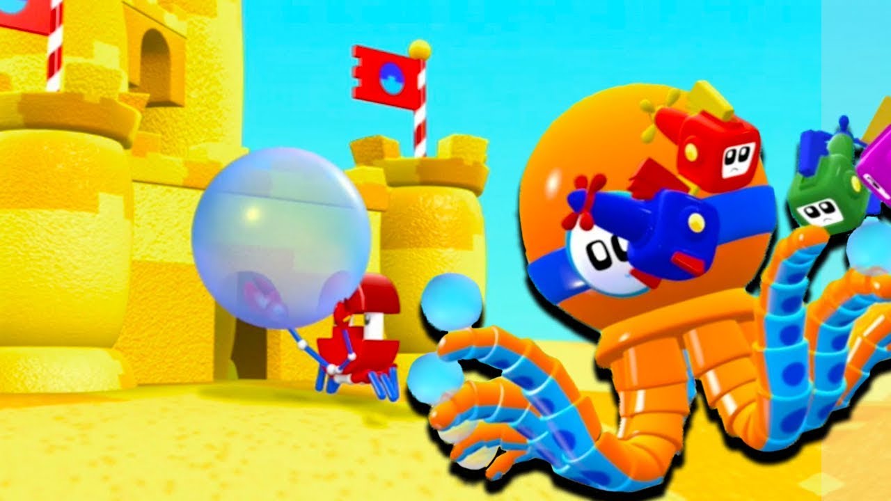 Animales Mecanimales | S01E14 - La Isla De Los Peces Brillantes Voladores | Caricaturas para niños