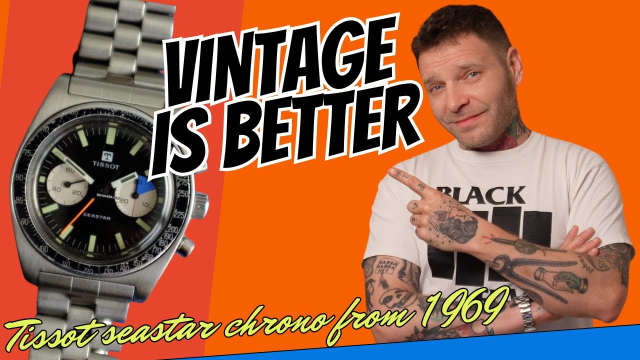 tissot Seastar chronograph Vintage