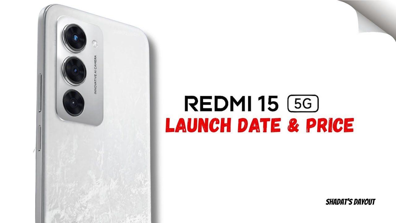 Redmi 15 5G: первый взгляд, характеристики, цена, дата выхода