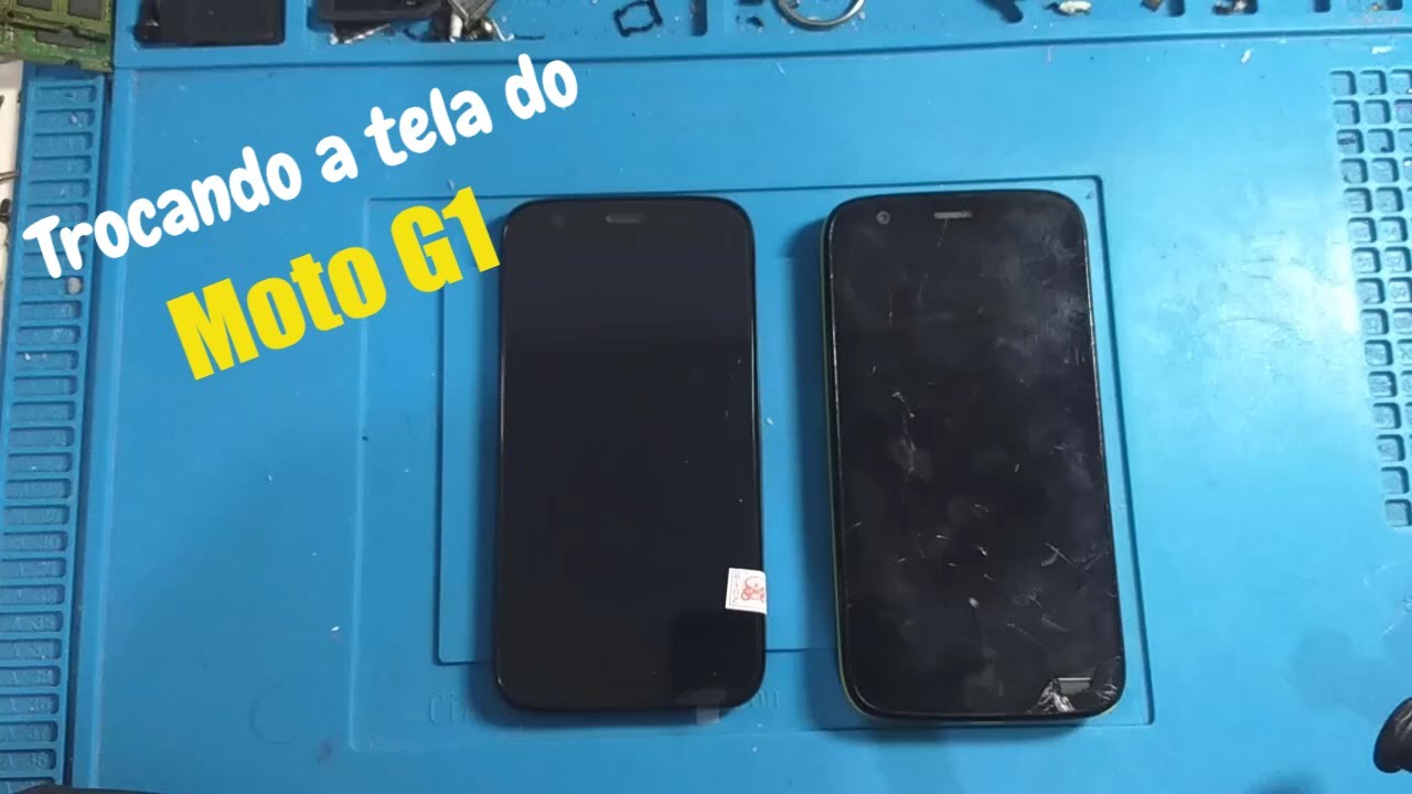 Troca Frontal Moto G1 - Aula completa para Iniciantes
