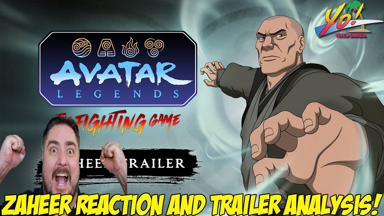 Avatar Legends: The Fighting Game &mdash; реакция и разбор трейлера с Захиром &mdash; YoVideogames