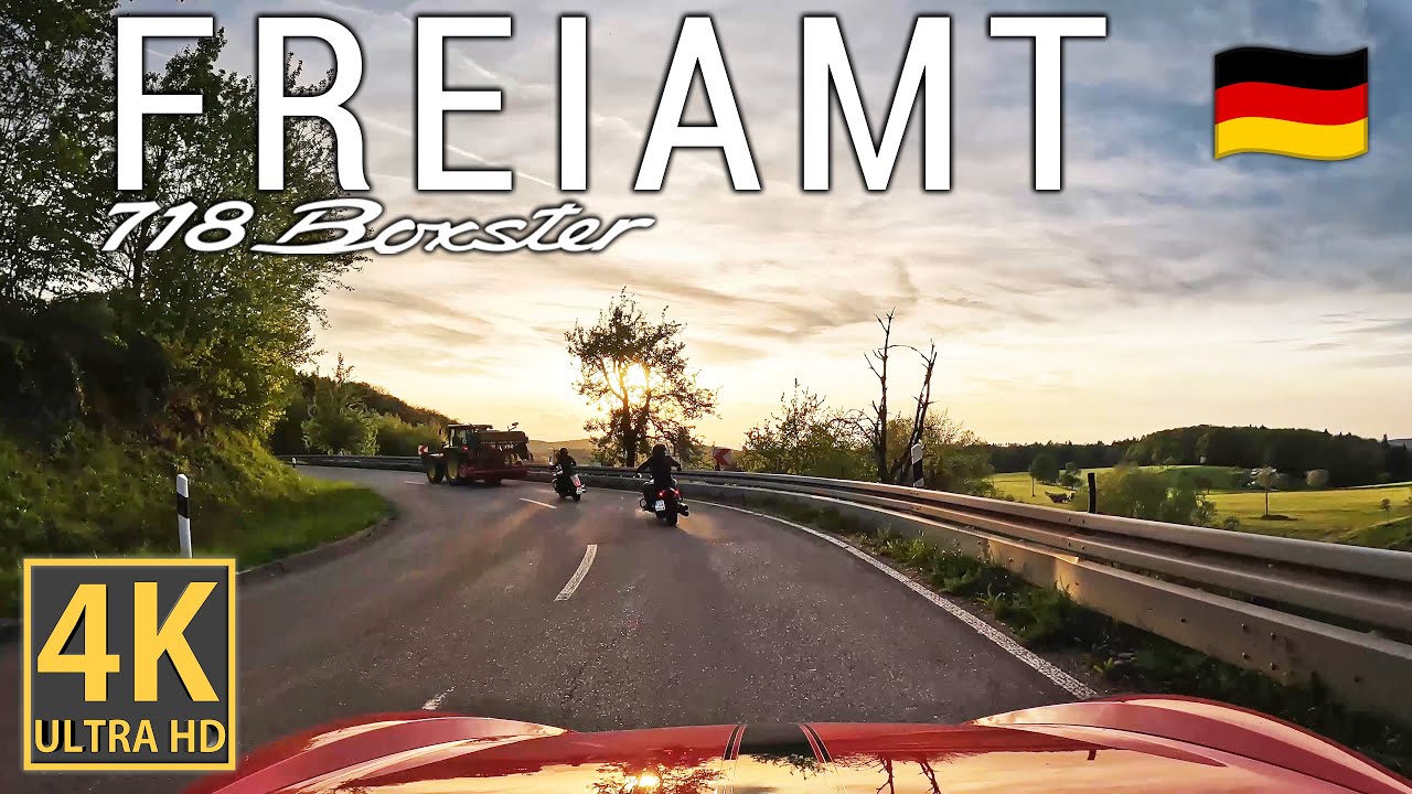 Driving Black Forest - Freiamt (Schwarzwald) - PORSCHE 718 Boxster | Germany [4K]