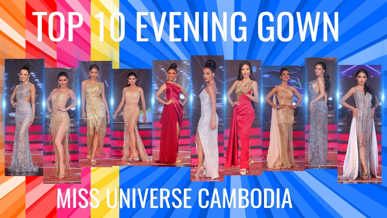 Evening gown |  Miss Universe Cambodia 2020