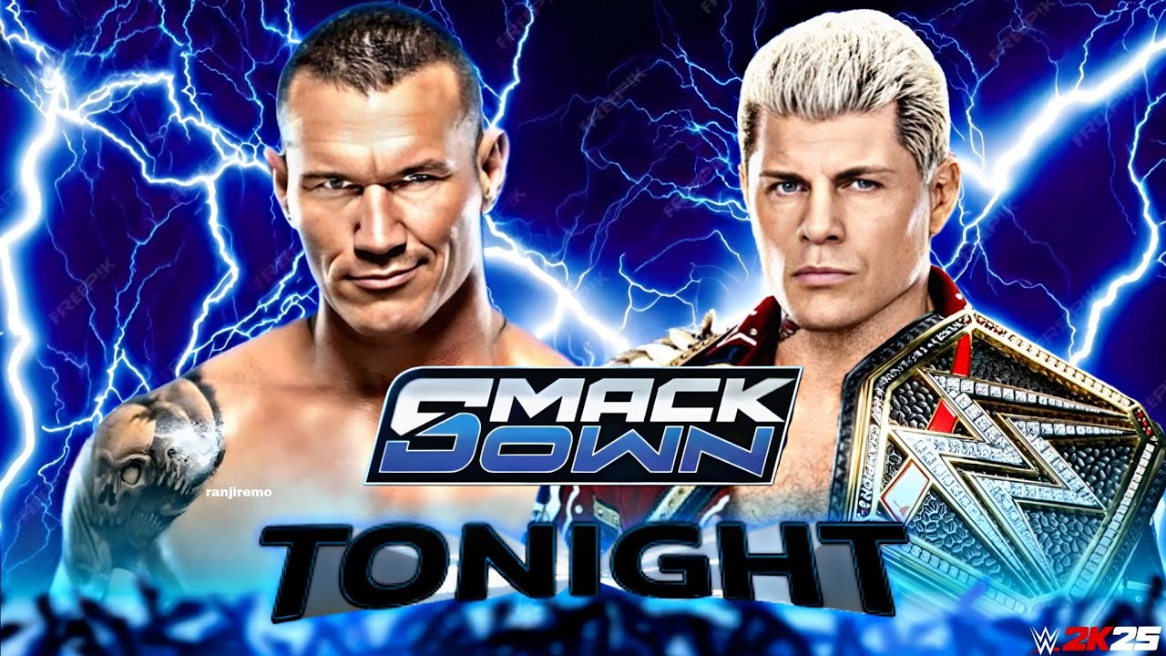 Коди Роудс против Рэнди Ортона, WWE SmackDown, 12 марта 2026 года, симулятор WWE2K25 — ПОЛНЫЙ МАТЧ
