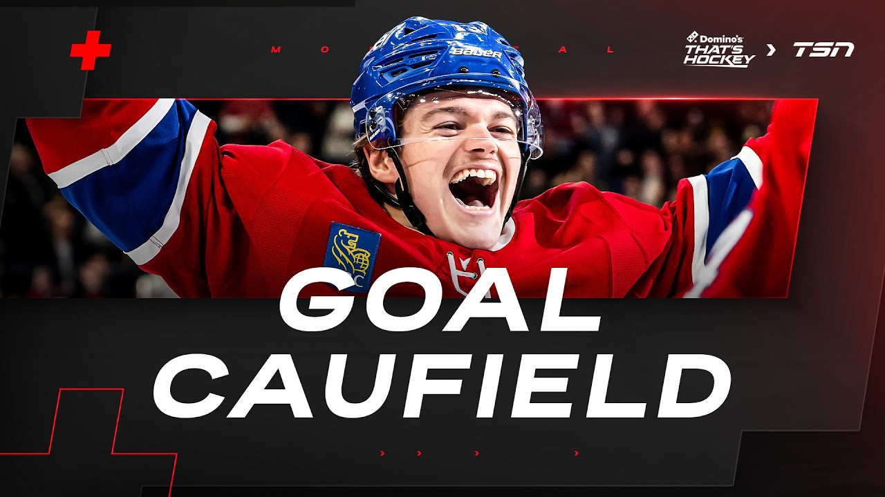 Where does Caufield rank among the leagues top scorers?