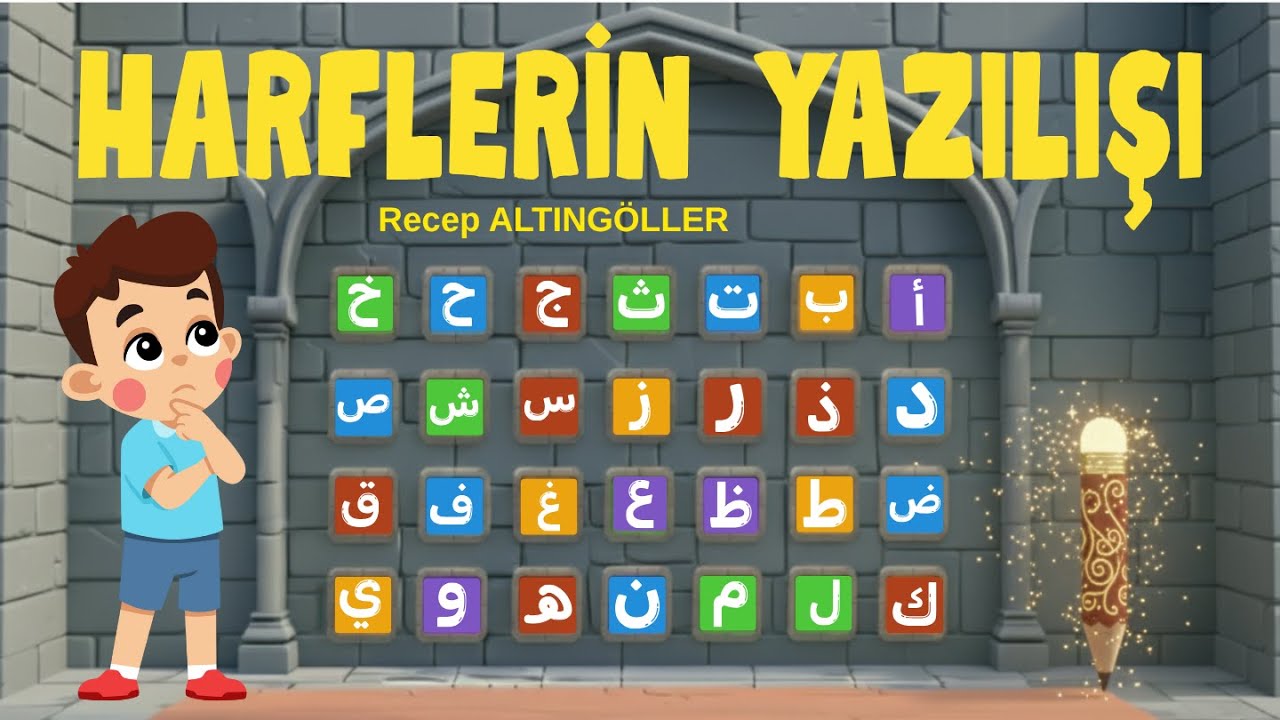 Arpaça Harflerin Yazılışı