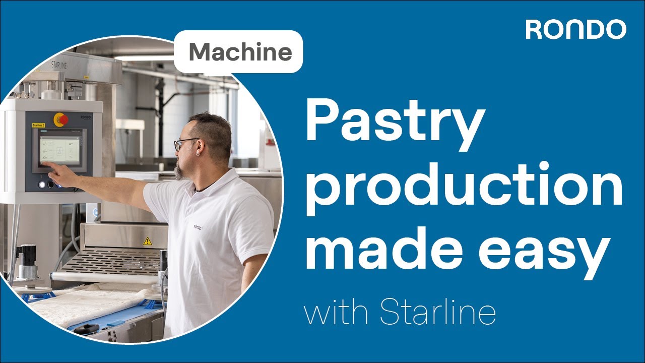 Fully automated pastry production for you | RONDO Starline