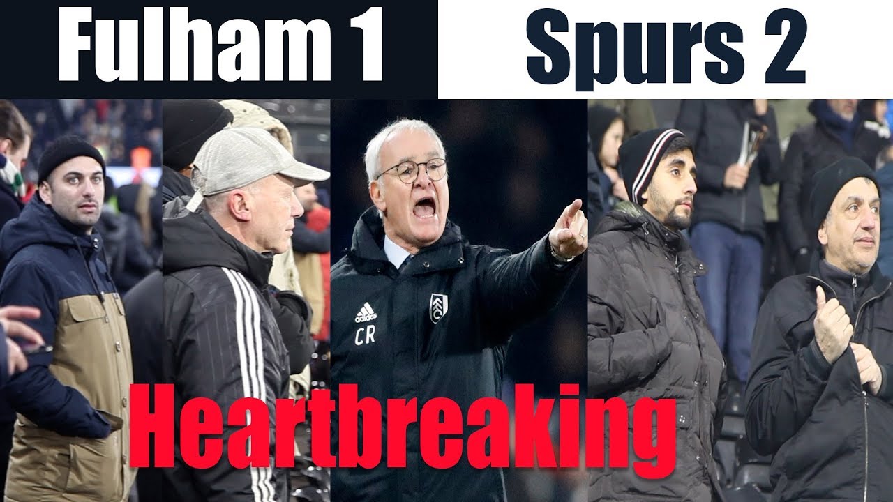 Fulham 1 Tottenham 2 | Heartbreaking! | Fulham Football Club
