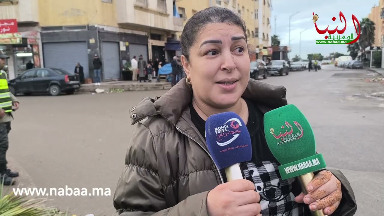 ⚠️ انهيار محتمل في أي لحظة بحي النسيم بالمحمدية