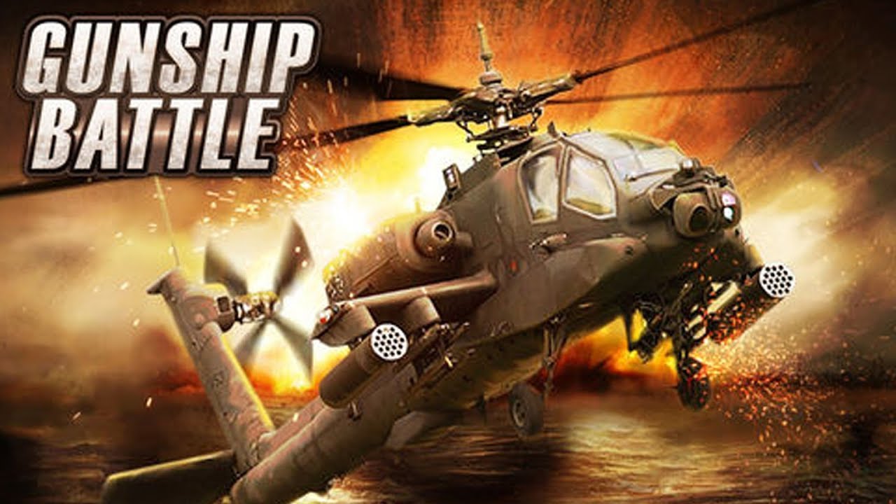 GUNSHIP BATTLE: 3D Action - JOYCITY Corp Level 1-2 Walkthrough