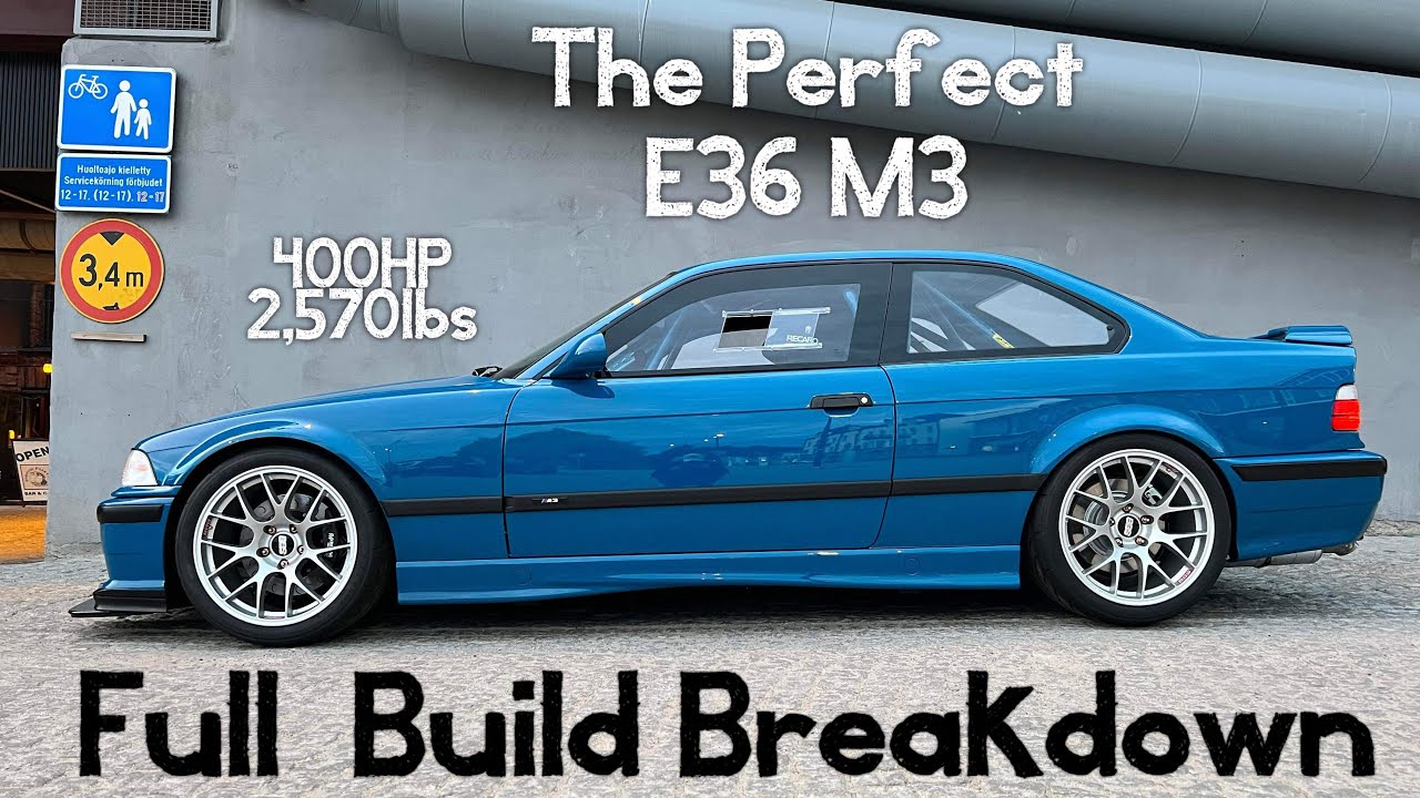 Самый безумный BMW E36 M3 из когда-либо созданных! 🤌