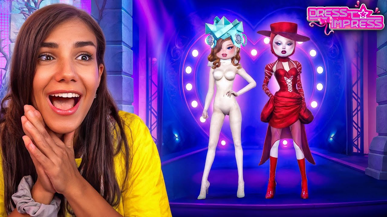 ΕΓΙΝΑ LADY GAGA ΣΤΟ DRESS TO IMPRESS ROBLOX !!