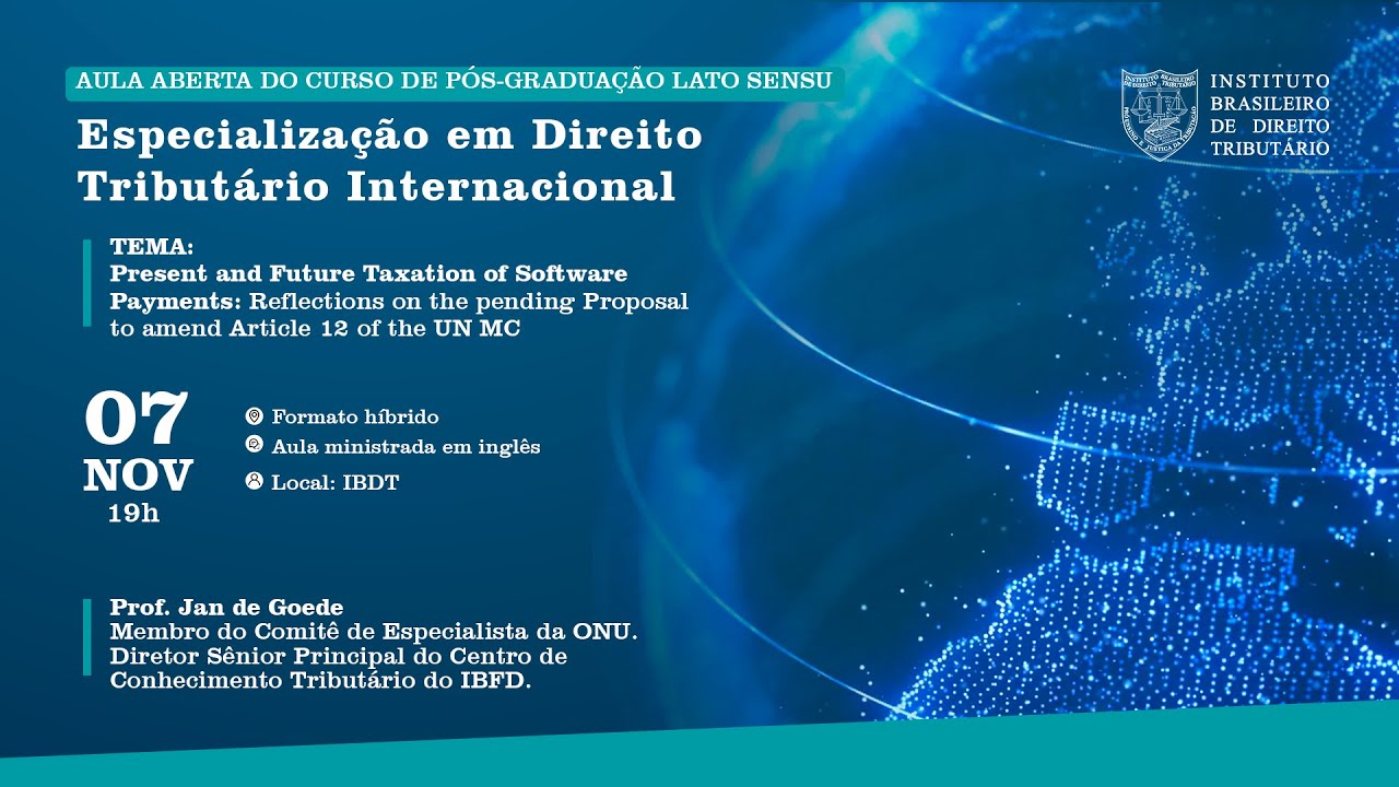 OPEN_HYBRID CLASS | Present and Future Taxation of Software Payments