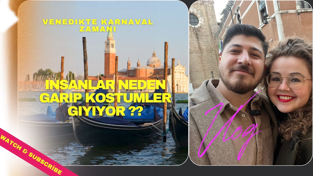 Venedikte Karnaval | Insanlar neden ilginç giyiniyor ?? | Italyan Mutfağı