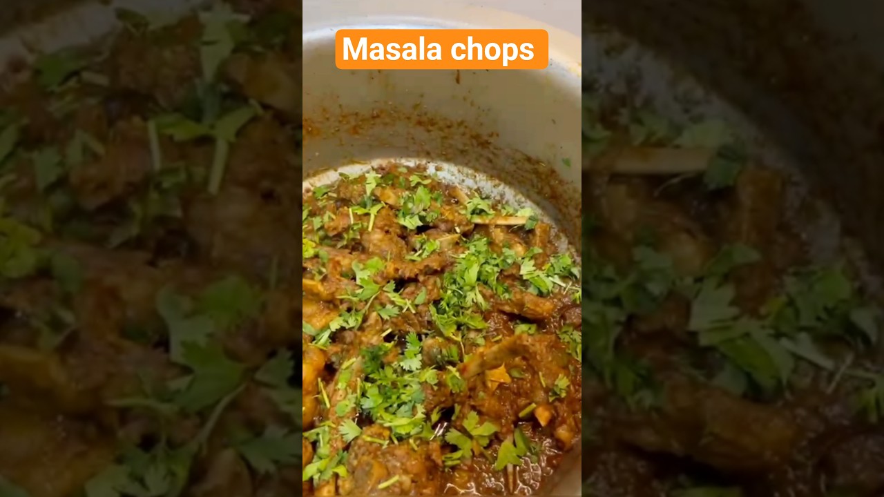 Recipe of Masala Chops|Dahi Chops|(Mutton chops 🤤)