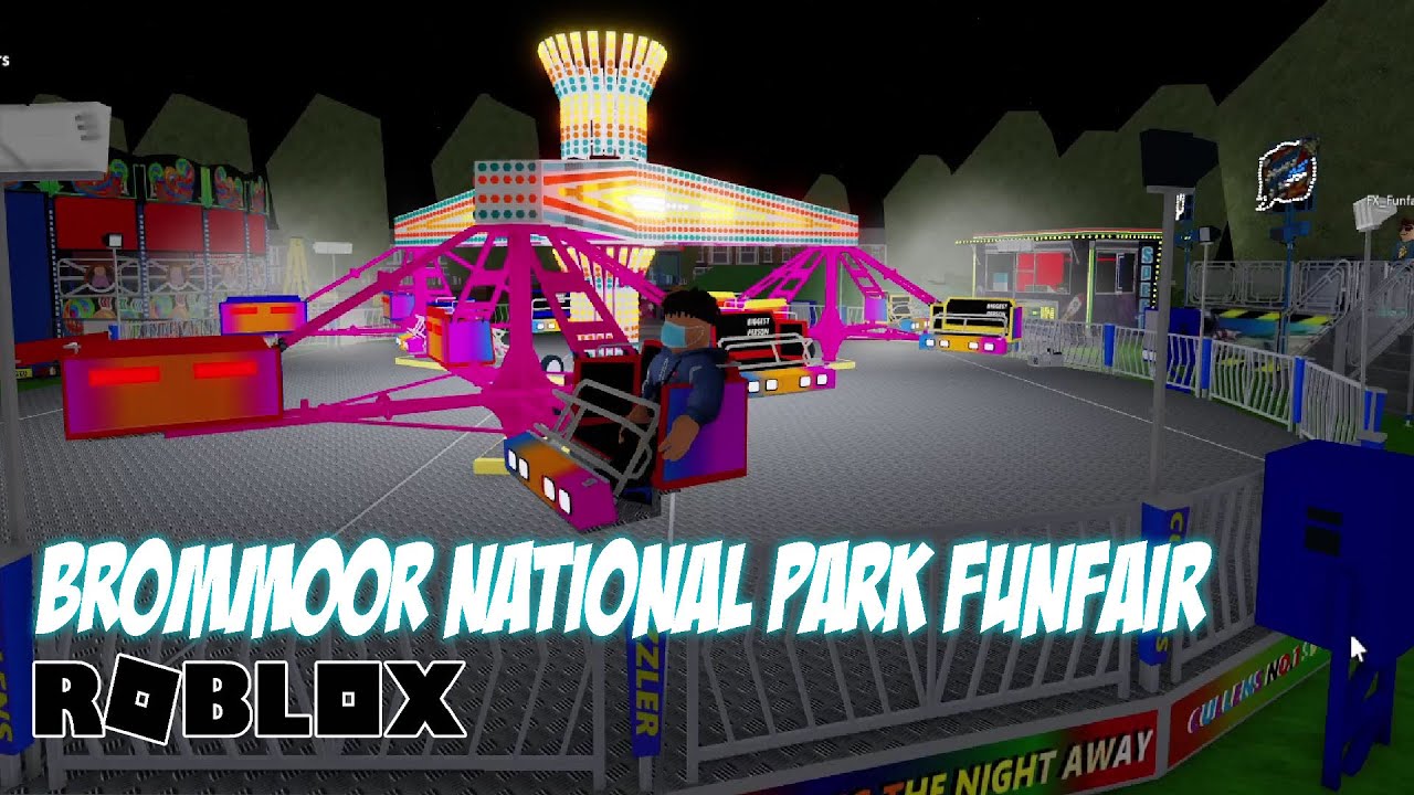 Let's go to Brommoor National Park Funfair in Roblox!