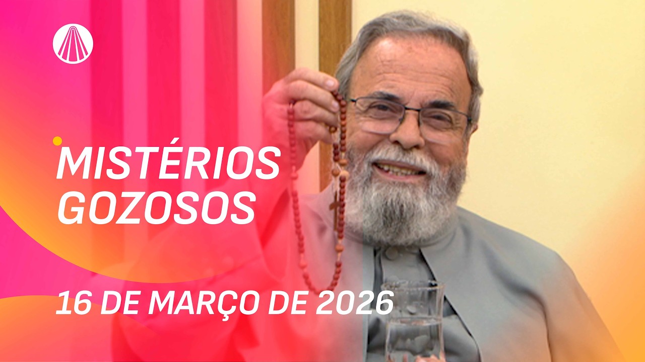 Terço de Aparecida com Pe. Antonio Maria - 16 de março 2026 [Mistérios Gozosos]