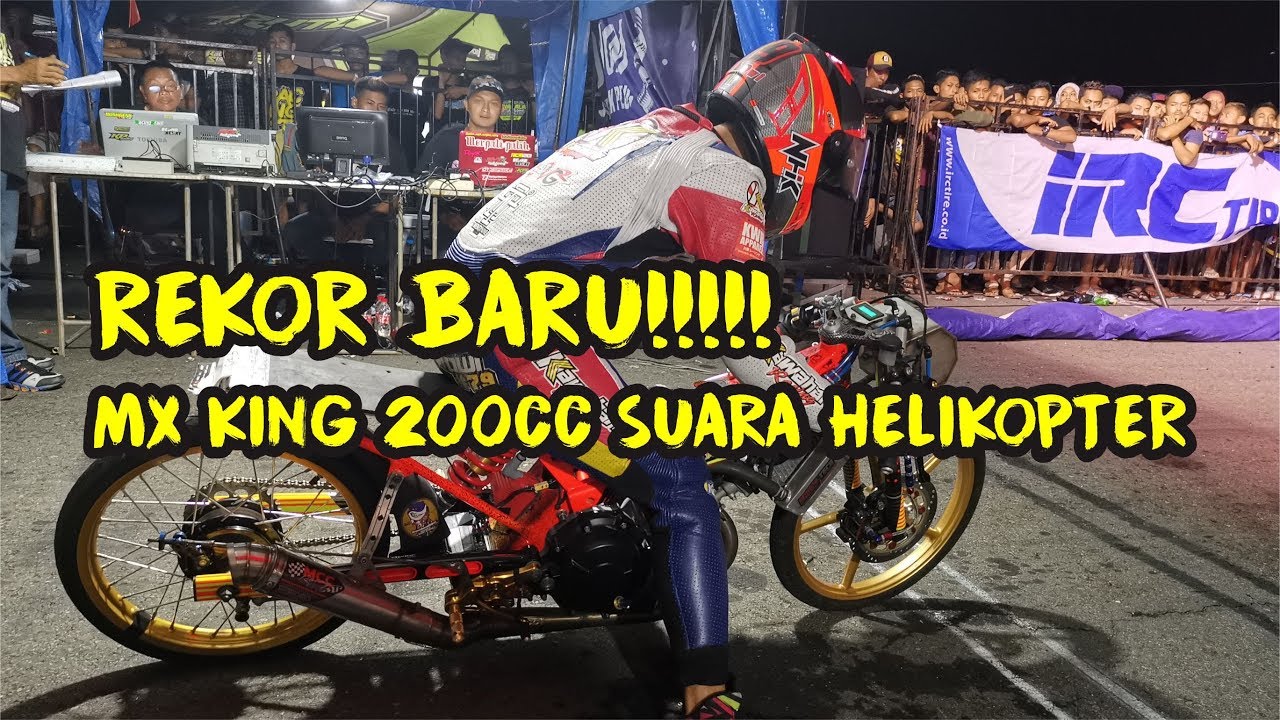 GARA-GARA HO2 RACING!!! REKOR BARU BEBEK 200CC INJEKSI