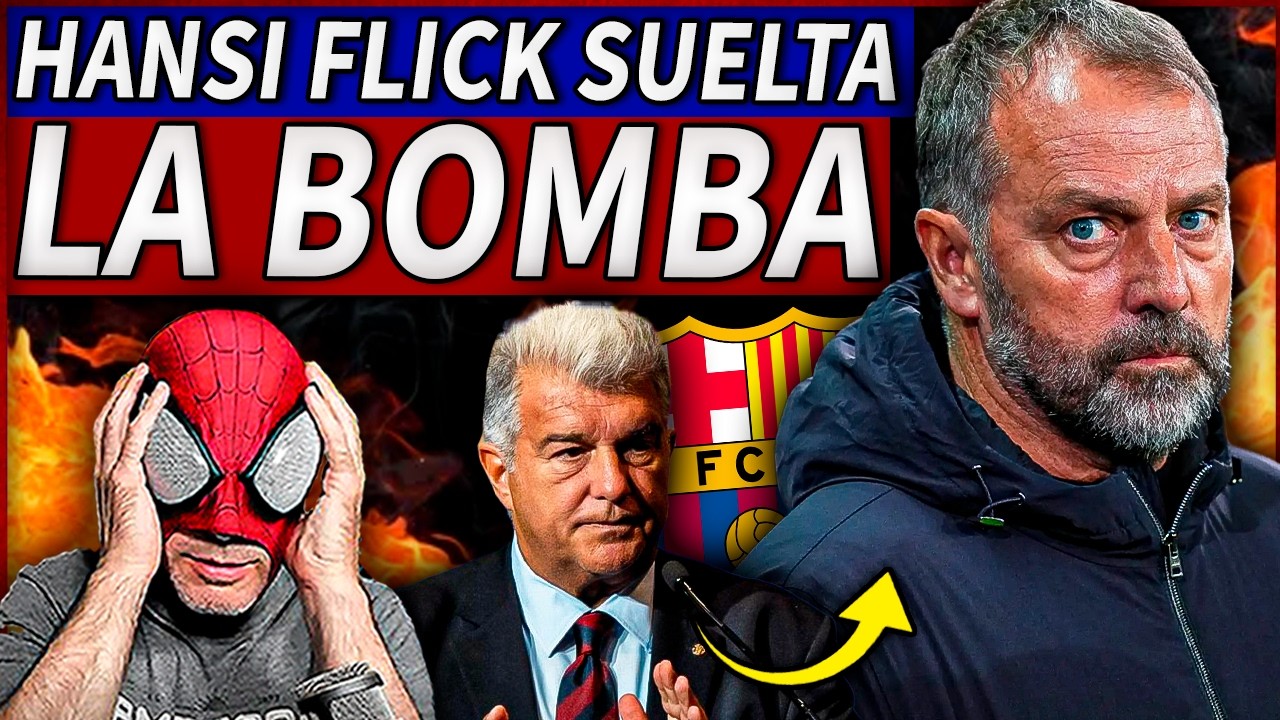 ¡BOMBAZO!💣¡HANSI FLICK PODRÍA RENOVAR UN AÑO MÁS CON EL BARÇA! (ME VUELVO LOCO!!!)