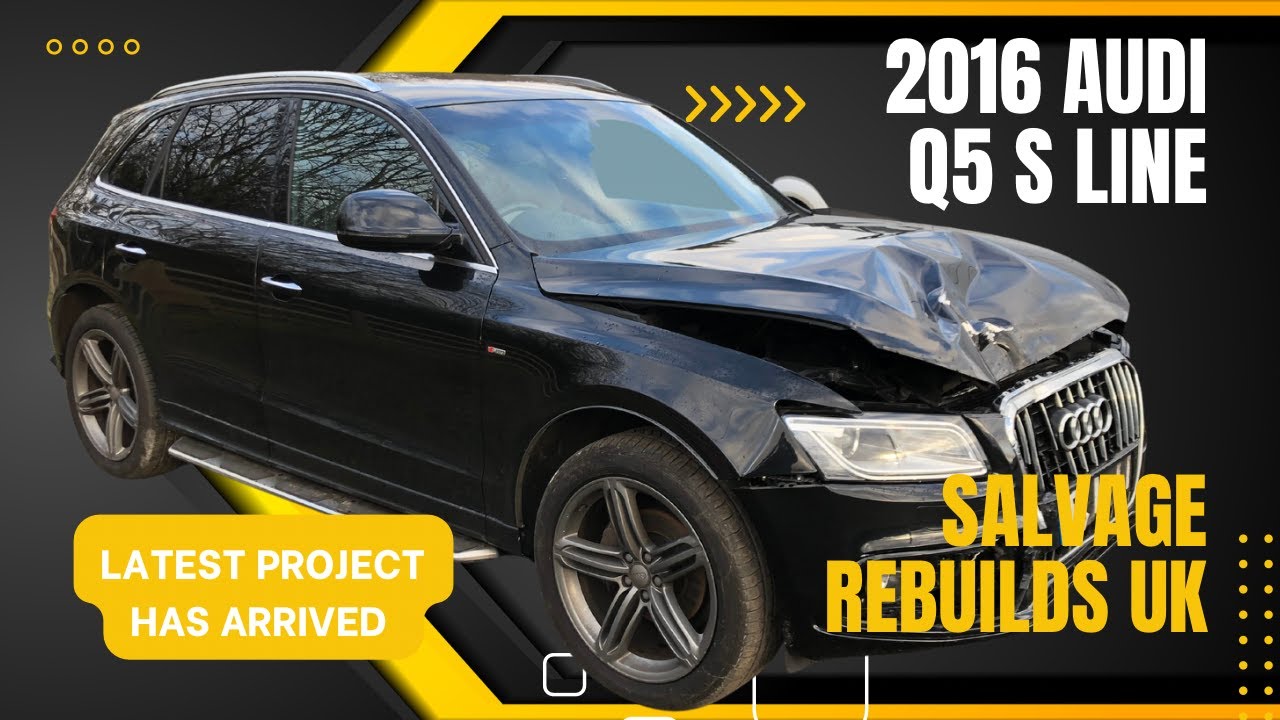 CHEAP UNRECORDED CRASH DAMAGED 2016 AUDI Q5 S-LINE ?