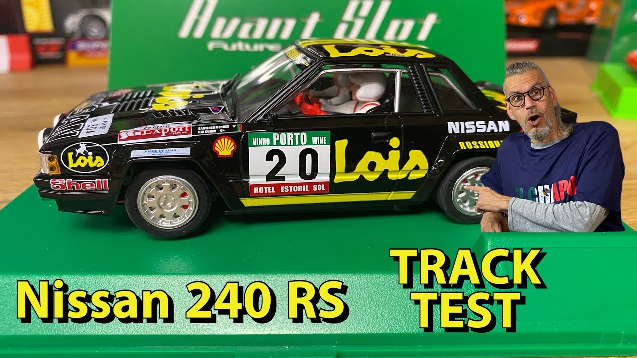 Slotcar Tracktest - Avant Slot Nissan RS 240