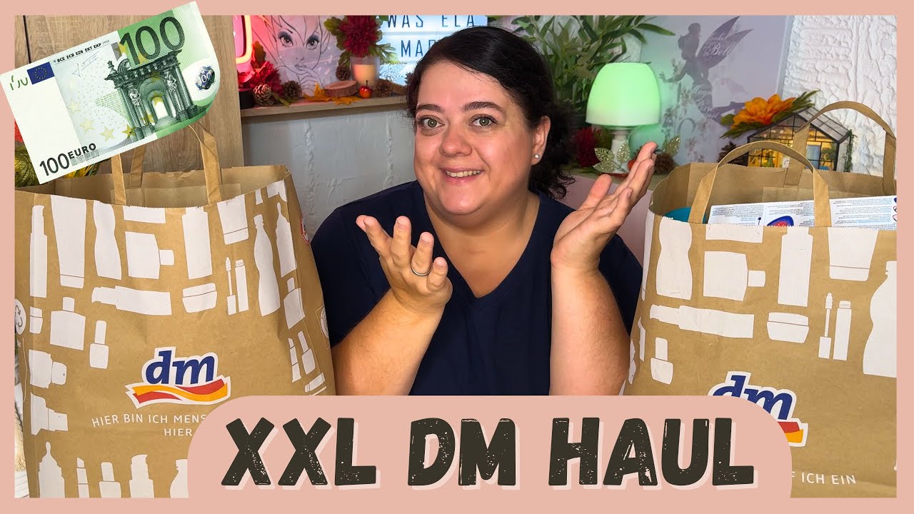 🎉 XXL DM Haul für 100€ – Was steckt alles in meinen Taschen? 🛍️