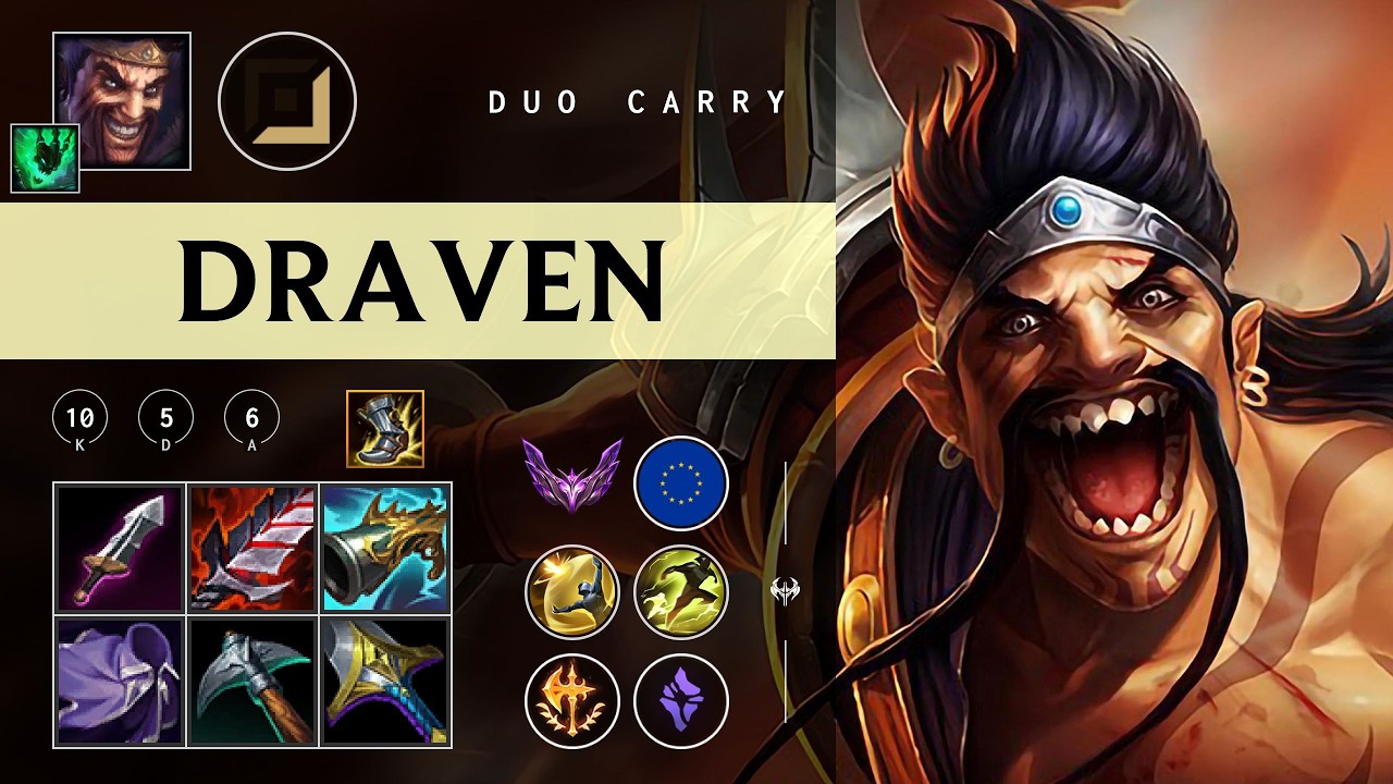 Draven ADC vs Aurelion Sol - EUW Master Patch 26.03