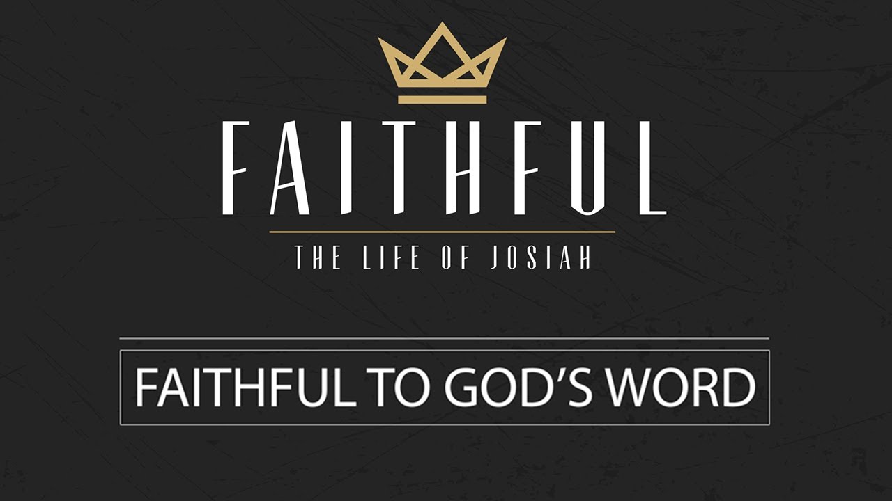 Faithful: The Life of Josiah Part 5 | Bryan Jones