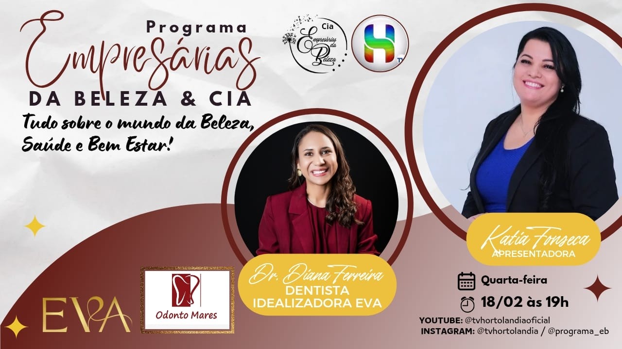 KATIA FONSECA recebe a  DENTISTA Dr.DIANA FERREIRA