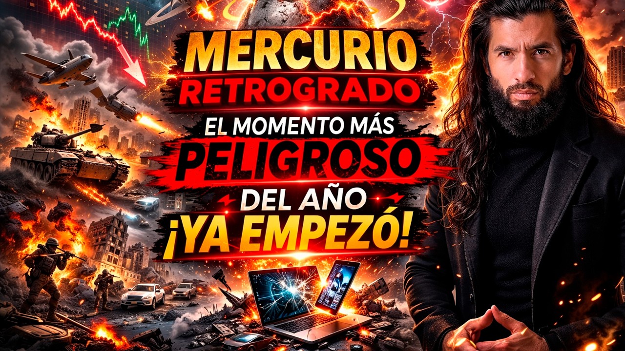 Empezó MERCURIO RETROGRADO el momento MÁS PELIGROSO del AÑO
